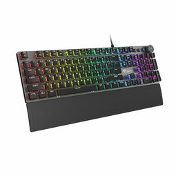 Gaming Keyboard Genesis THOR 401 LED RGB Zwart Qwerty Spaans