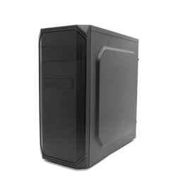 ATX Semi-toren doos PC Case PCA-APC40-1 Zwart ATX