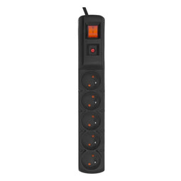 Stopcontactenstrip 5 Tomas met Interruptor HSK Data ALP-ACARF5 (5 m)