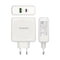 USB-Lader voor Wand Aisens ASCH-2PD30QC-W 48 W Wit USB-C