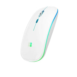 Draadloze Bluetooth-muis Subblim SUBMO-LDFLAT2 Wit
