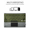 Bluetooth toetsenbord met tablethouder Subblim SUB-KBT-SMBT51 Grijs Multicolour Qwerty Spaans QWERTY