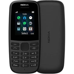Mobiele Telefoon Nokia 105 1,8" Zwart 128 GB