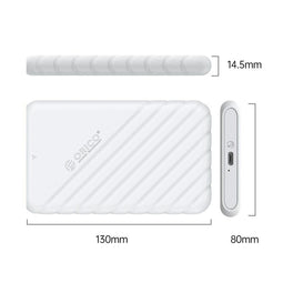 Hard drive hoes Orico HDD/SSD Wit 2,5"