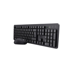 Toetsenbord en muis Trust 25356 Zwart Qwerty Spaans