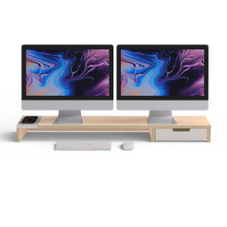 Schermtafel Support Pout POUT-02501-02(W) 100 x 22 x 9 cm