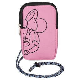 Telefoonhoes Minnie Mouse Roze (10,5 x 18 x 1 cm)