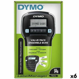 Elektrische Labelmaker Dymo LM160 Zwart 1,2 mm 6 Stuks