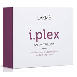 Lakme I.Plex Trial Kit: Premium Bond 100ml, Keratech I.Power 2x100ml, Dispenser, Application Guid...