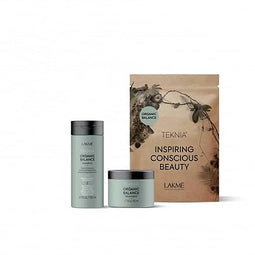 Lakme Teknia travel pack Organic Balance: Shampoo 100 ml + Treatments 100 ml