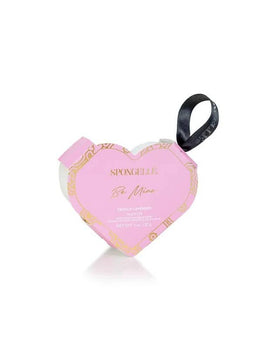 Spongelle Daisy Collection Heart Shaped Body Buffer French Lavender 1pc