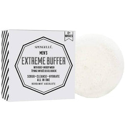 Spongelle Men's Extreme Buffer Bergamot Absolut 1pc