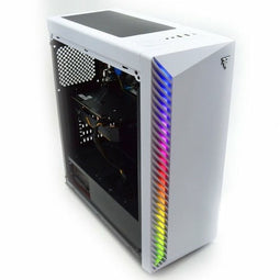 ATX Semi-toren doos Tempest TP-ATX-CS-SHAW Wit
