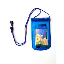 Waterbestendige tas 24 x 13 cm Rood Blauw Geel