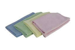 Microvezeldoek gebreid ca. 240-grams set à 4 stuks ca. 40x38 cm assorti kleur