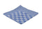 Theedoek blok ca. 65x65 cm set à 6 stuks blauw