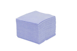 Vaatdoek viscose 38x40 cm 125 grams 25 stuks blauw