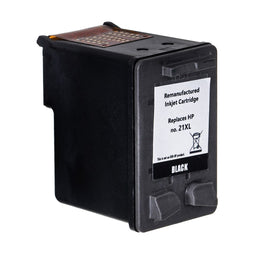 Superbulk B-H21 zwarte inkt voor HP printers (vervanging HP 21XL C9351A) Standaard