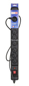 Activejet ACJ COMBO 9GN 1,5M power uitbreiding 9 AC-uitgang(en) Binnen Zwart