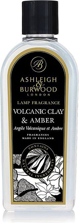 2x Ashleigh & Burwood Volcanic Clay & Amber 500ml lamp Oil