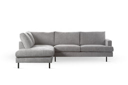 Furntastik 3 zits hoek links, stof Haga 08, E920 naturel