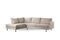 Furntastik 3 zits hoek links, stof Bjorn 24, W460 beige