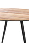 Light&living Salontafel S/2 84x39x34+84x39x39 cm VIEJO hout naturel+zwart