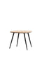 Light&living Salontafel S/3 max 62x42x38 cm VIEJO hout naturel+zwart