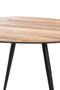 Light&living Salontafel S/3 max 62x42x38 cm VIEJO hout naturel+zwart