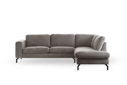 Furntastik 3 zits hoek rechts, stof Perfect Harmony 04, R720 champagne