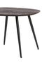 Light&living Salontafel S/3 max 62x42x38 cm VIEJO hout bruin+zwart
