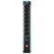 Stopcontactenstrip 8 Tomas met Interruptor Silver Electronics 49648 3680W Zwart