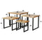 AnLi Style Salontafel set/4 edge