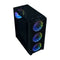 ATX Semi-toren doos Hiditec CHA010039 Zwart