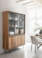 DTP Home Showcase Metropole medium, 2x3 doors,210x140x40 cm, recycled teakwood