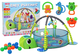Baby speelmat schildpad - Poolballen - 3in1