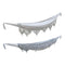 Hangmat met franjes - Draagvermogen 150 kg - 200x150x320 cm
