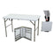 Inklapbare cateringtafel - 120x60 - Wit - 100kg