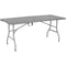 Inklapbare cateringtafel - Grijs - 180x70 cm - Max. 100kg