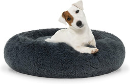 Hondenmand donkergrijs 60cm - 16 stuks - Pluche - Bed