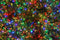 Kerstverlichting led veelkleurig 1000 lampjes - 68 m.