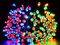 Kerstverlichting led veelkleurig 1000 lampjes - 68 m.