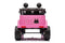 Roze kinderauto Toyota FJ Cruiser - 4x4