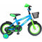 Kinderfiets 12 inch - blauw groen