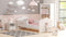 Kinderbed met hekje - 160x80 - incl. matras - fee thema