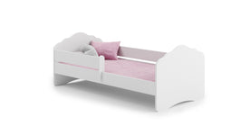 Kinderbed - met hekje - 160x80cm - met matras - max. 110kg