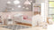 Kinderbed - met hekje - 160x80cm - met matras - max. 110kg