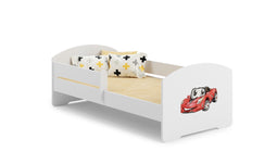Kinderbed met spijlen - 140x70 cm - incl. matras & hekje