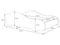 Kinderbed - Spiderman auto bed - 160x80 cm - incl. matras