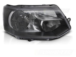 Koplamp rechts - voor VW T5 2010-2015 - TYC - zwart